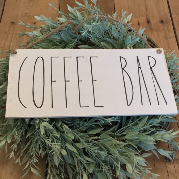 summers at stella’s Other - 🛒2/$30!🛒 Coffee Bar-  PAINTED WOOD SIGN